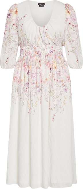 Plus Size Keyla Print Maxi Dress