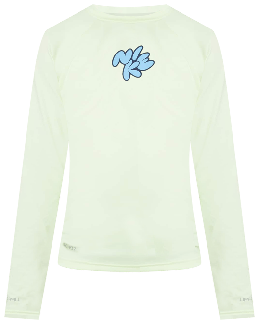 Natación Nike Hydroguard de manga larga Dri-FIT para niña talla grande