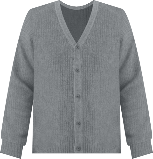 Men's Big & Tall Shaker Knit V-Neck Cardigan Sweater