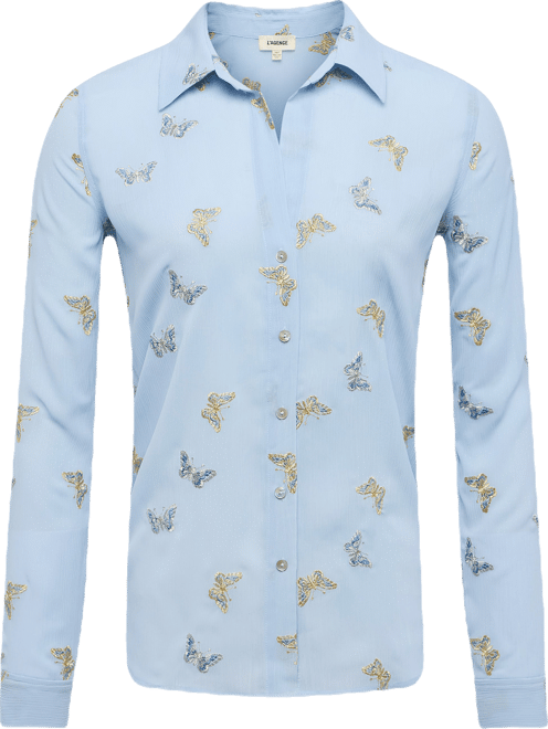 Laurent Embroidered Blouse