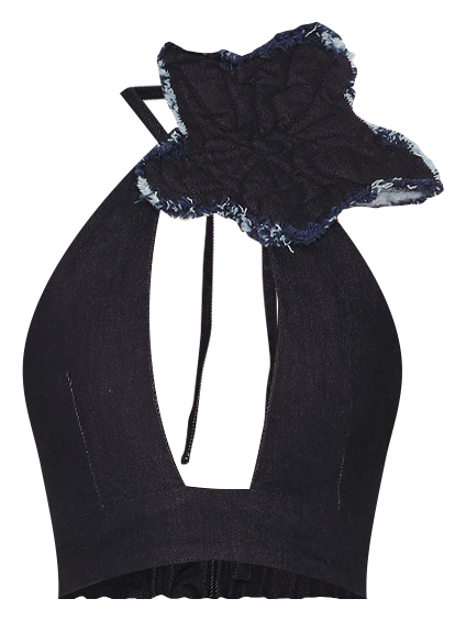 Nuri Denim Top