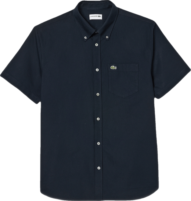 Men's Short Sleeve Button-Down Oxford Shirt