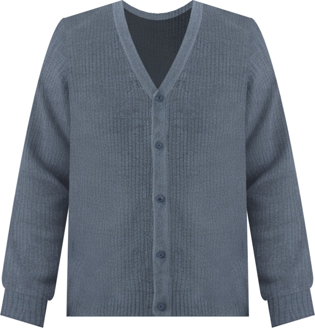 Men's Big & Tall Shaker Knit V-Neck Cardigan Sweater