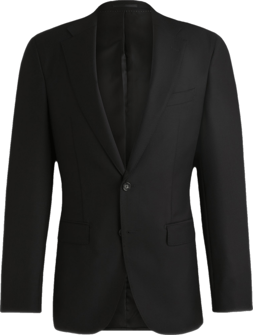 Boss by  Men's Virgin Wool Slim-Fit Jacket