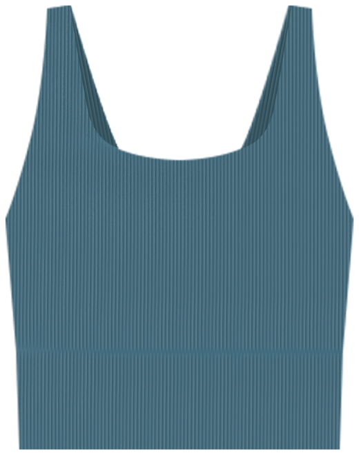 Nike Zenvy Rib Women's Light-Support Padded Longline Sports Bra