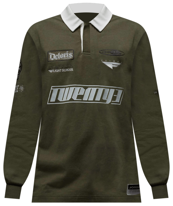 Jordan Essentials Men's Long-Sleeve Rugby Top