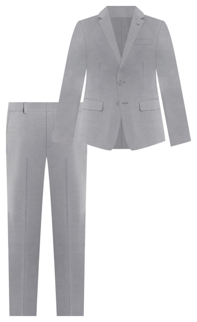 Big Boys Slim Fit 2 Piece Stretch Suit
