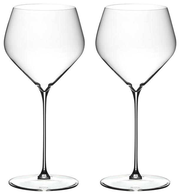Veloce Chardonnay Wine Glasses, Set of 2