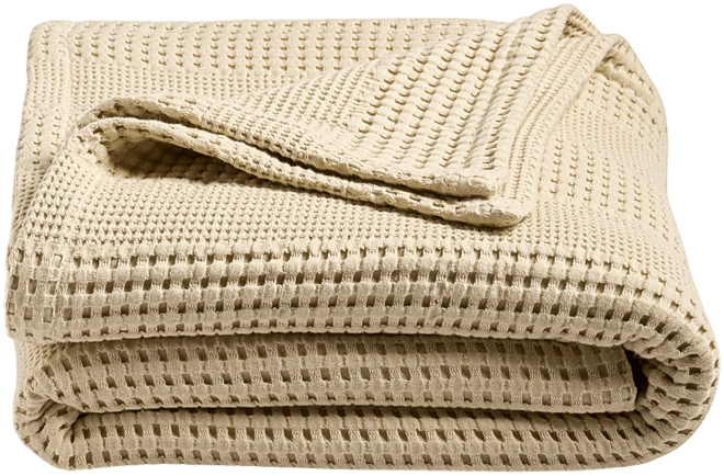 Cotton Waffle Blanket, King, Exclusively at Macy's