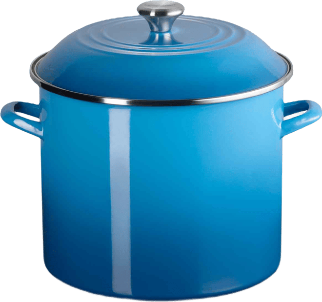 Enamel On Steel 16-Qt. Stockpot