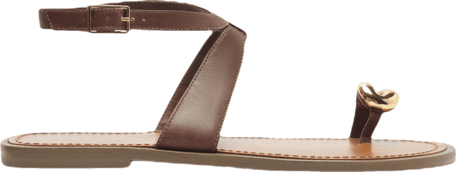 Women's Kendall Round Toe Flat Sandals