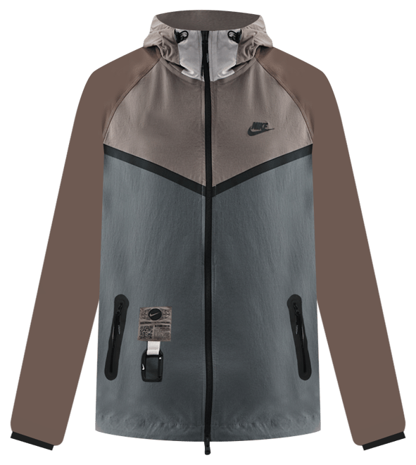 Nike Tech Vävd jacka Windrunner med hel dragkedja för män
