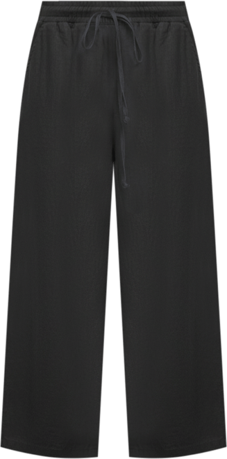 Pull-On Wide-Leg Pants