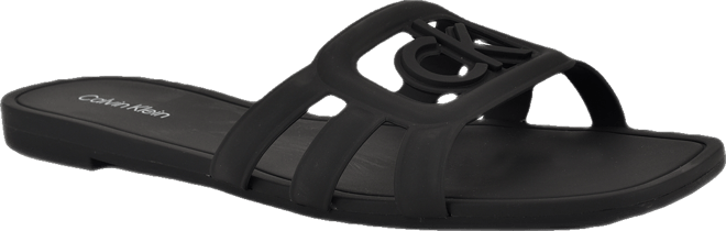 Women's Yoana Logo Slip-On Jelly Flat Sandals