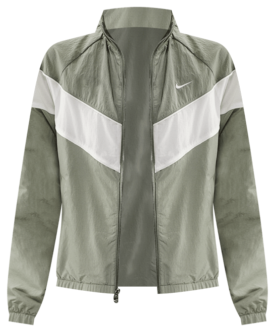 Nike Windrunner Chamarra de tejido Woven holgada de cierre completo con protección UV para mujer