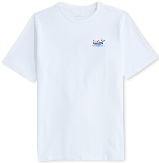 Boys' Palm Tree Whale Short-Sleeve Tee
