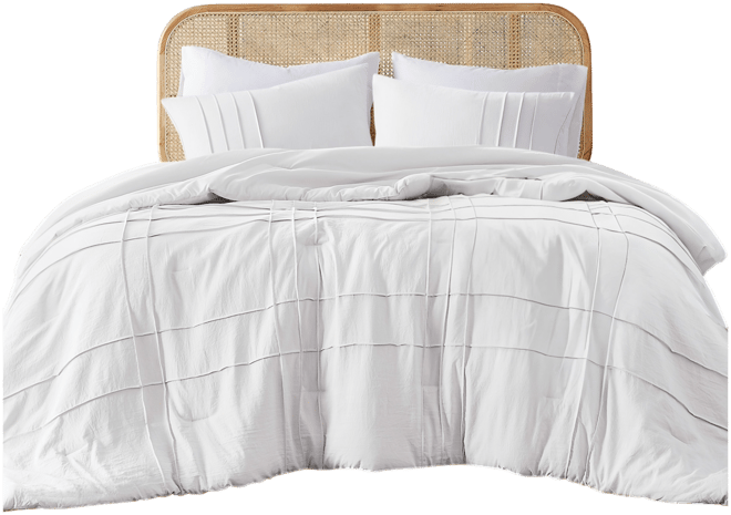 Porter Pleated 3-Pc. Comforter Set, California King