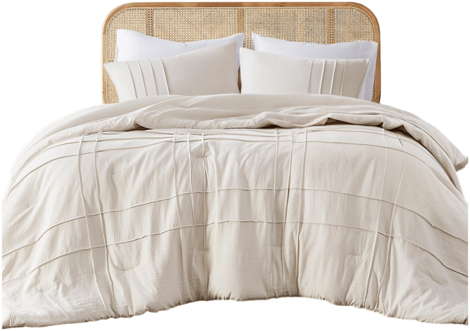 Porter Pleated 3-Pc. Comforter Set, California King