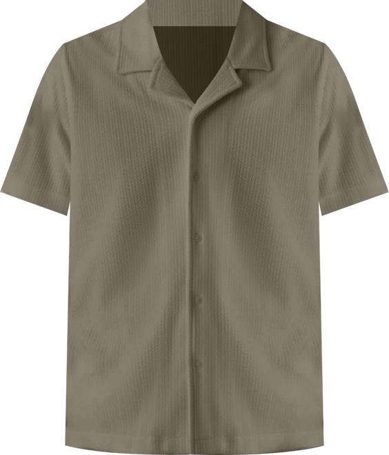 Men's Baron Textured Knit Shirt