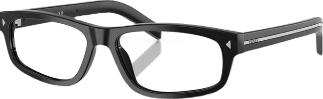 Men's Rectangle Eyeglasses, Pr B02VF