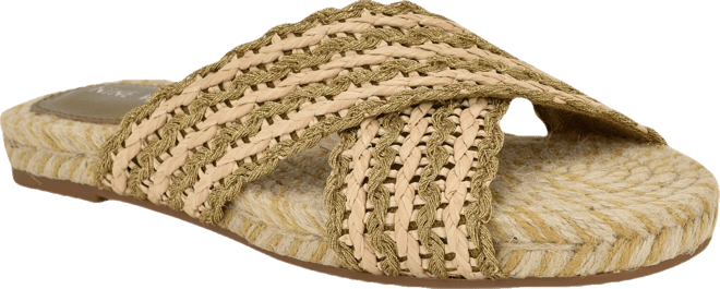 Women's Animay Woven Slip-On Flat Sandals