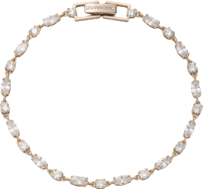 Givenchy Gold-Tone Cubic Zirconia Flex Bracelet - Macy's