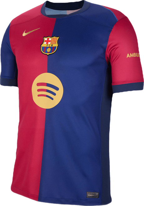 F.C. Barcelona 2024/25 Stadium Home Men's Nike Dri-FIT Football Replica Shirt