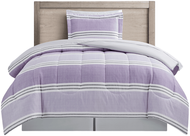Sunham Aiden Striped 8-Pc. Comforter Sets, Exclusively at 