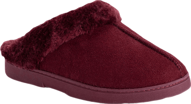 Women's Faux Suede Clog Slippers