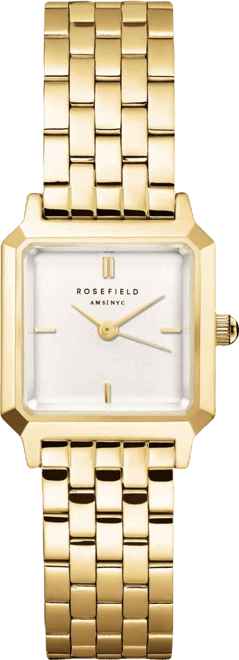 Boxelle Women's Gold Tone Stainless Steel Bracelet Watch 19.5mm