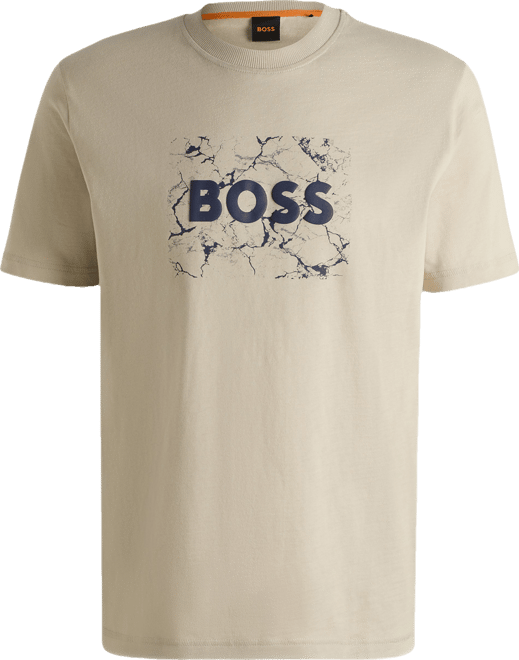 Boss by  Men's Cotton-Jersey Regular-Fit T-Shirt