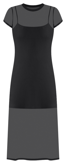 Women's Nola Mesh Midi Dress