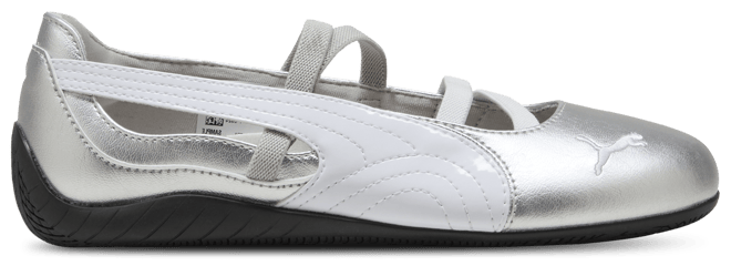 バレエ Puma Women's Speedcat Ballet Puma Silver Speedcat Ballet Metallic Women's Shoes | PUMA