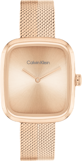 Women's Adore Rose Gold Tone Stainless Steel Mesh Bracelet Watch, 30mm