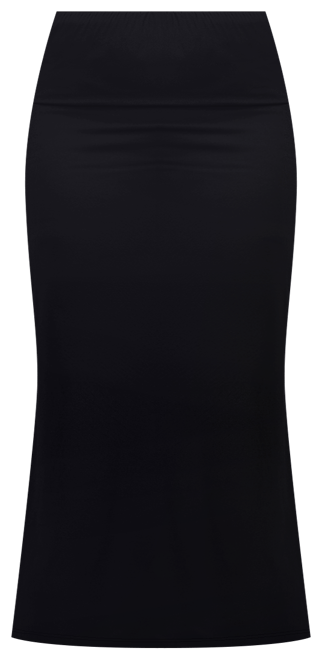 Plus Size Comfortable Fold Over Maxi Skirt