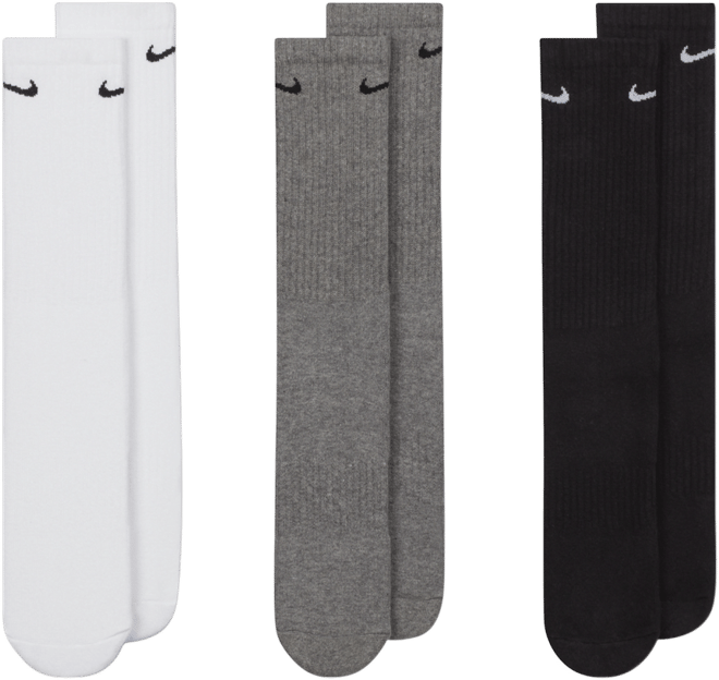 Nike Everyday Cushioned Training Crew Socks (3 Pairs)
