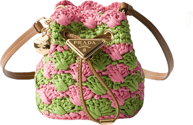 Prada Crochet Mini Pouch | Bloomingdale's