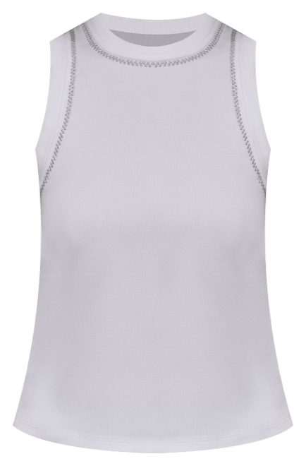 Women's Studded Crewneck Tank