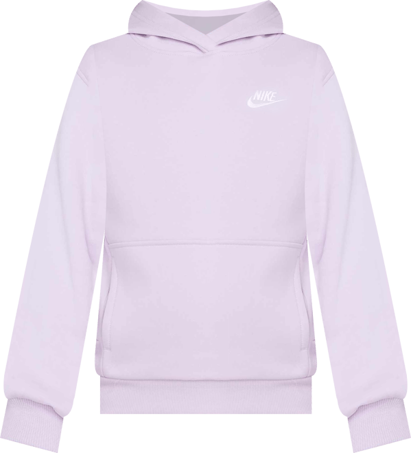Nike Sportswear Club Fleece Sudadera con gorro sin cierre para niños talla grande