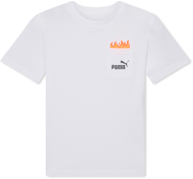PUMA Airbrush Pack Big Kids' Pocket T-Shirt