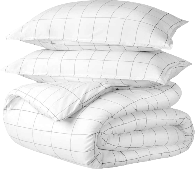 Double Brushed Printed Duvet Cover Set