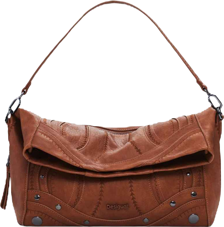 Women's Medium embroidered faux leather bag
