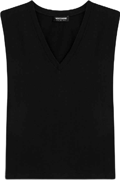 Women's V-Neck Padded T-Shirt