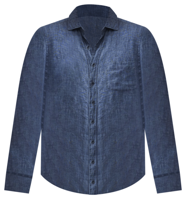 Rodd Gunn Men's Coromandel Linen Long Sleeve Slim Fit Shirt