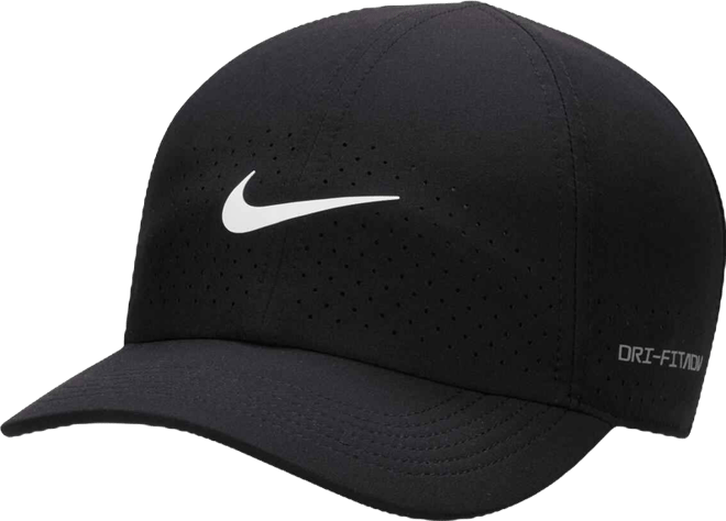 Men's and Women's Black Club Performance Adjustable Hat