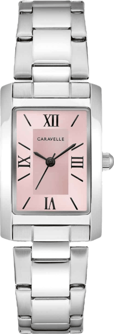 Women's Classic Stainless Steel Bracelet Watch 21mm