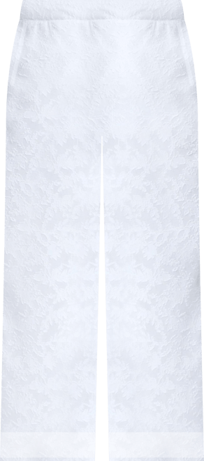 Women's Plus Size Textured Jacquard Pants