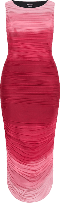 Plus Size Halo Ombre Dress