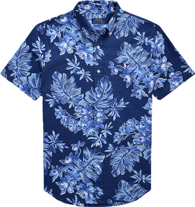 Polo Ralph Lauren Men's Classic-Fit Tropical Seersucker