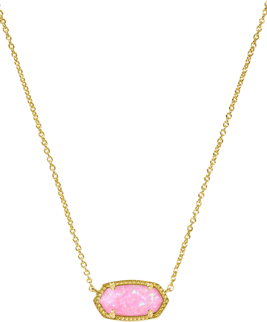 14K Gold Plated Elisa Pendant Necklace